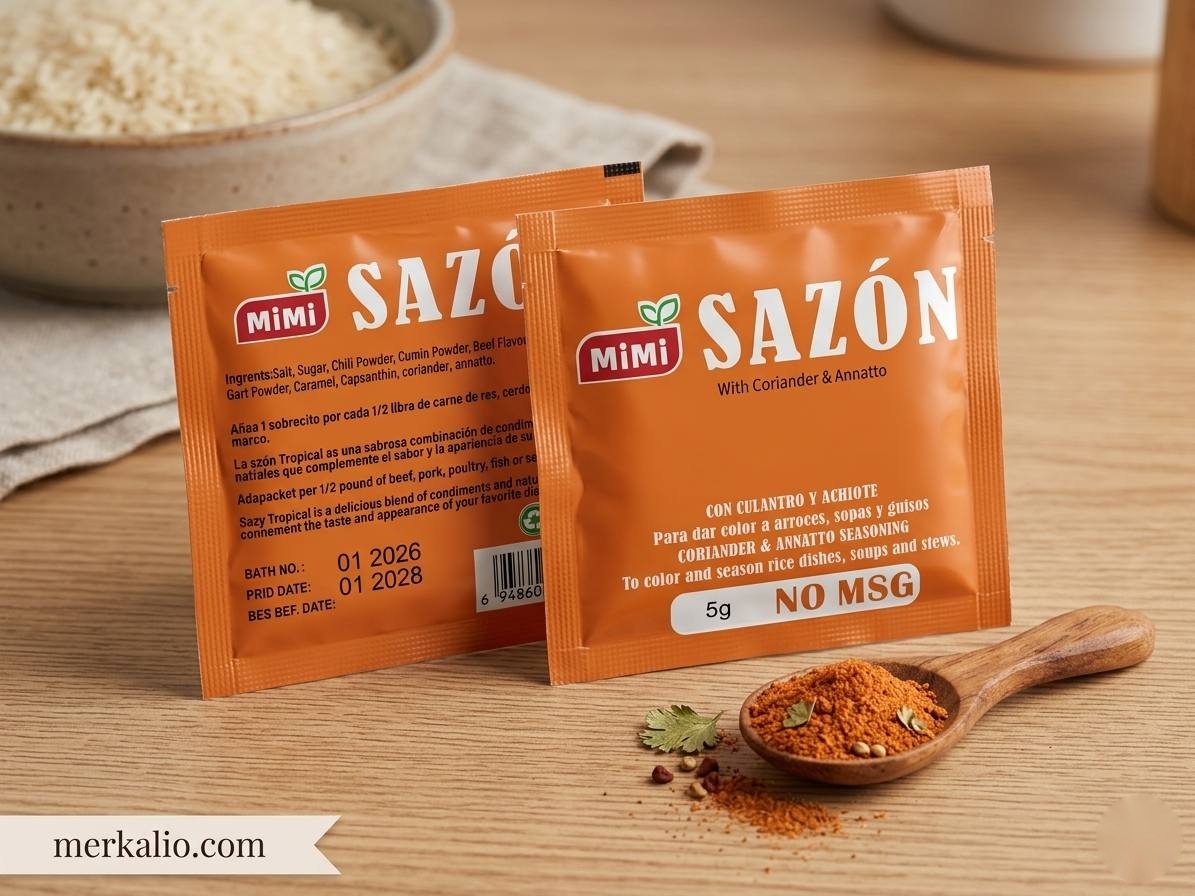 MiMi Sazón Tropical con Culantro y Achiote 5g