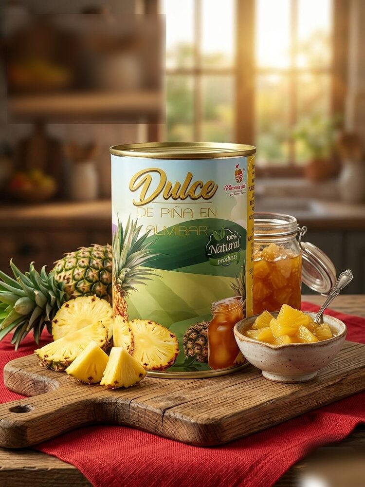 Dulce de Piña en Almíbar Placeres del Campo 460 g